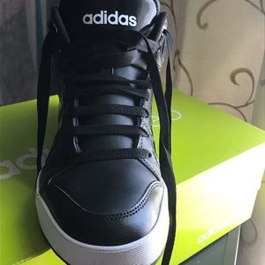 Black and White Adidas sneaker
